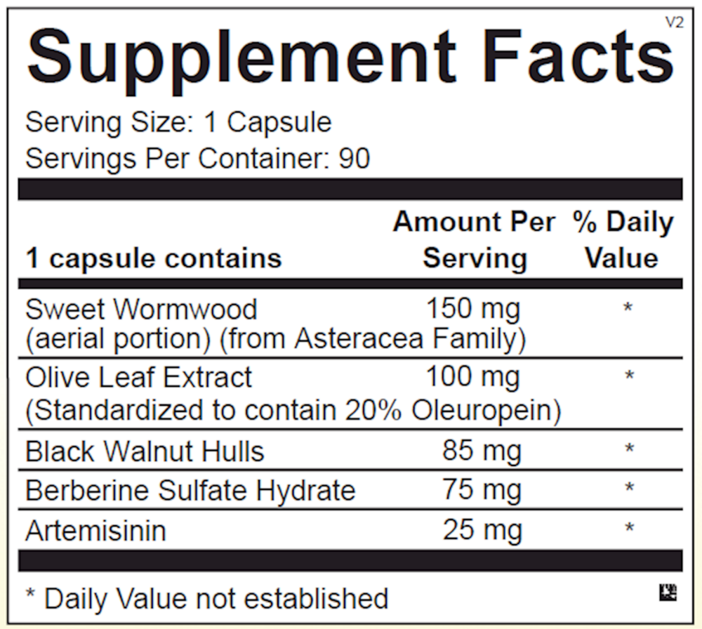 Ortho Molecular Products Paracid Forte – Gastrointestinal & Immune Support – 90 Capsules