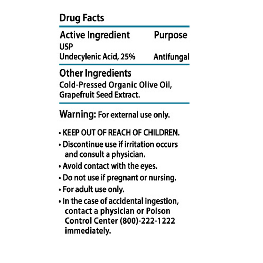 Baar Products Toelieva Antifungal Liquid Solution 60 Milliliters
