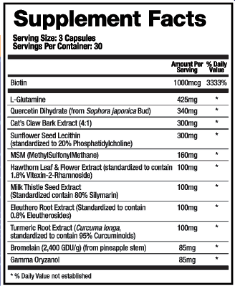 BioMatrix Leaky Gut-X 90 capsules