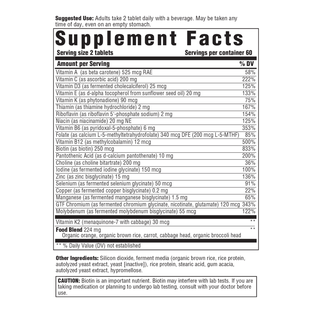 Innate Response Men's 40+ Multivitamin 120 tablets