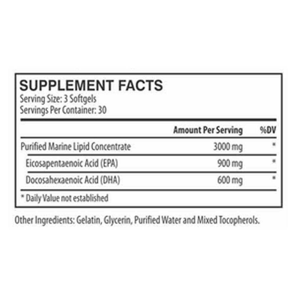 Biospec Nutritionals Super Omega-3 90 Softgels