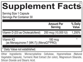 Ortho Molecular Products K‑FORCE MAX — 30 Capsules