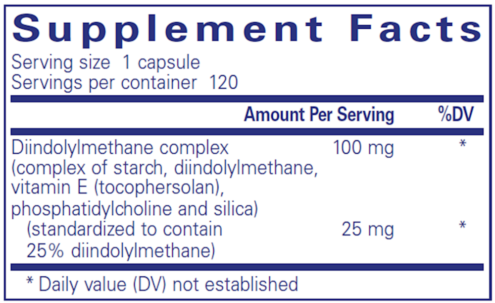 Pure Encapsulations DIM-Pro 100 120 capsules