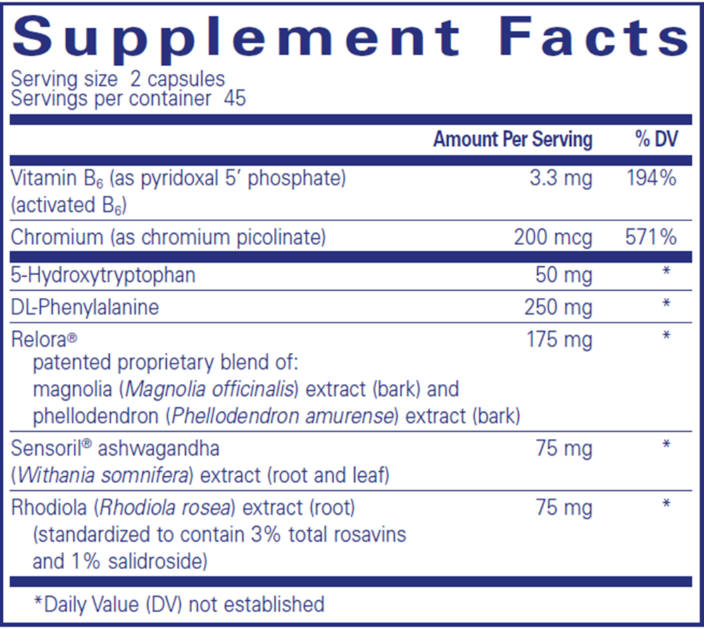 Pure Encapsulations Carbcrave Complex 90 capsules