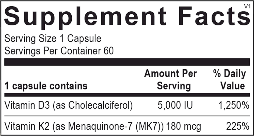 Ortho Molecular Products K‑FORCE 60 Capsules