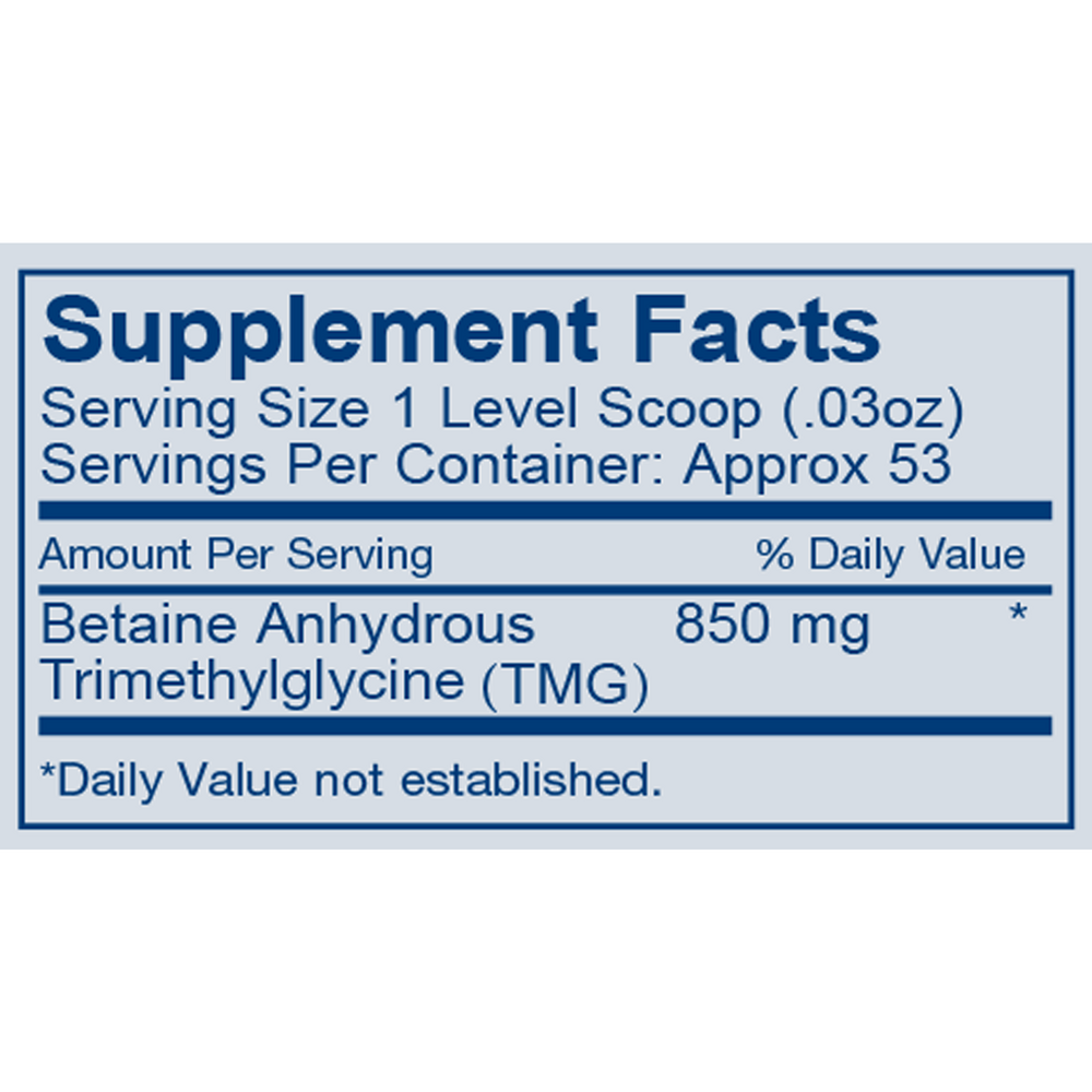 Bio-Nutritional Formulas TMG 50g