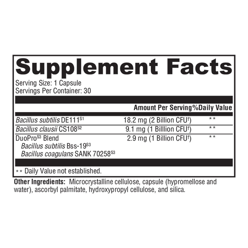 XYMOGEN ProbioMax Spore 30 capsules