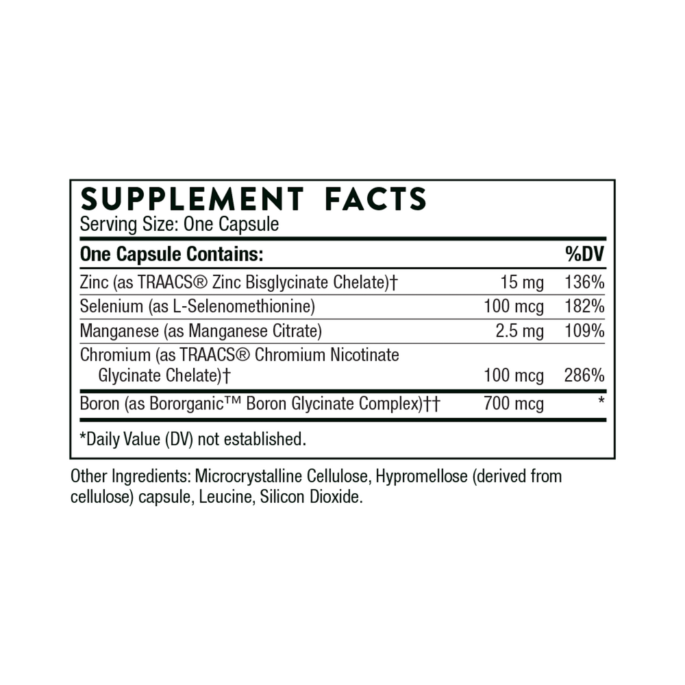 Thorne Trace Minerals 90 capsules
