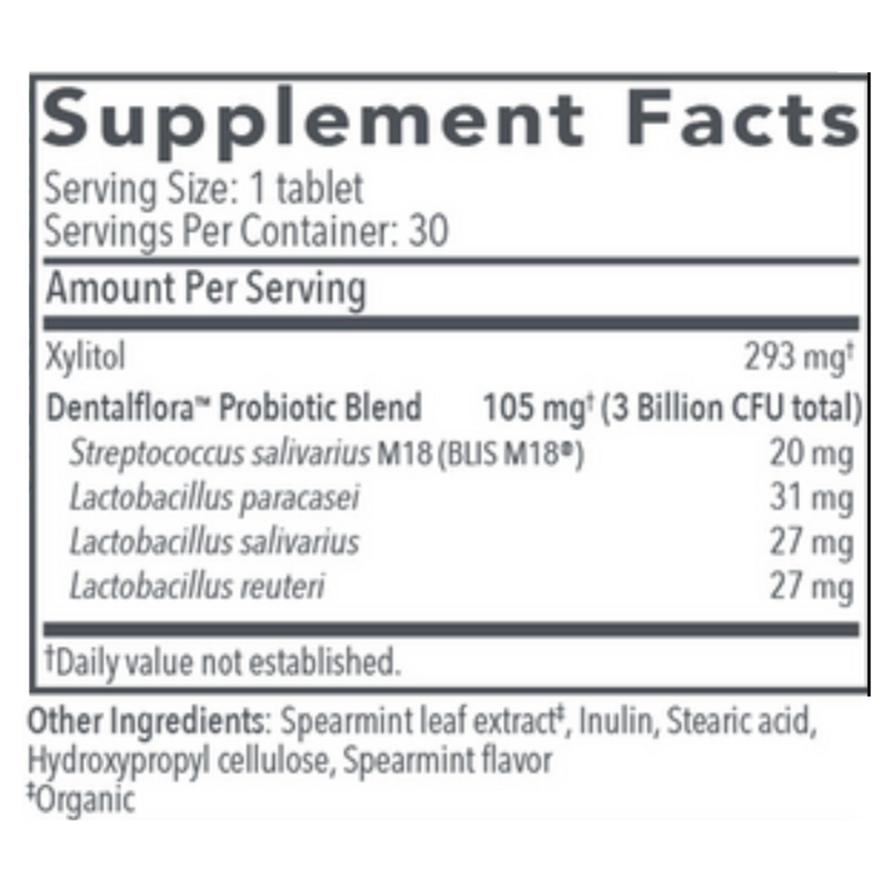 Biocidin Botanicals Dentalflora™ 30 tablets