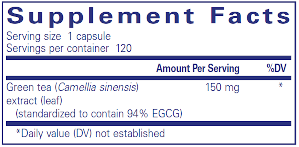 Pure Encapsulations Teavigo 120 capsules
