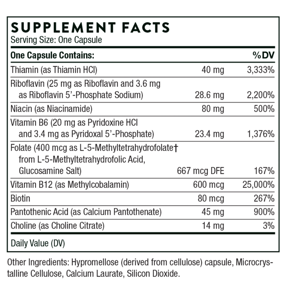 Thorne B-Complex #12 60 capsules