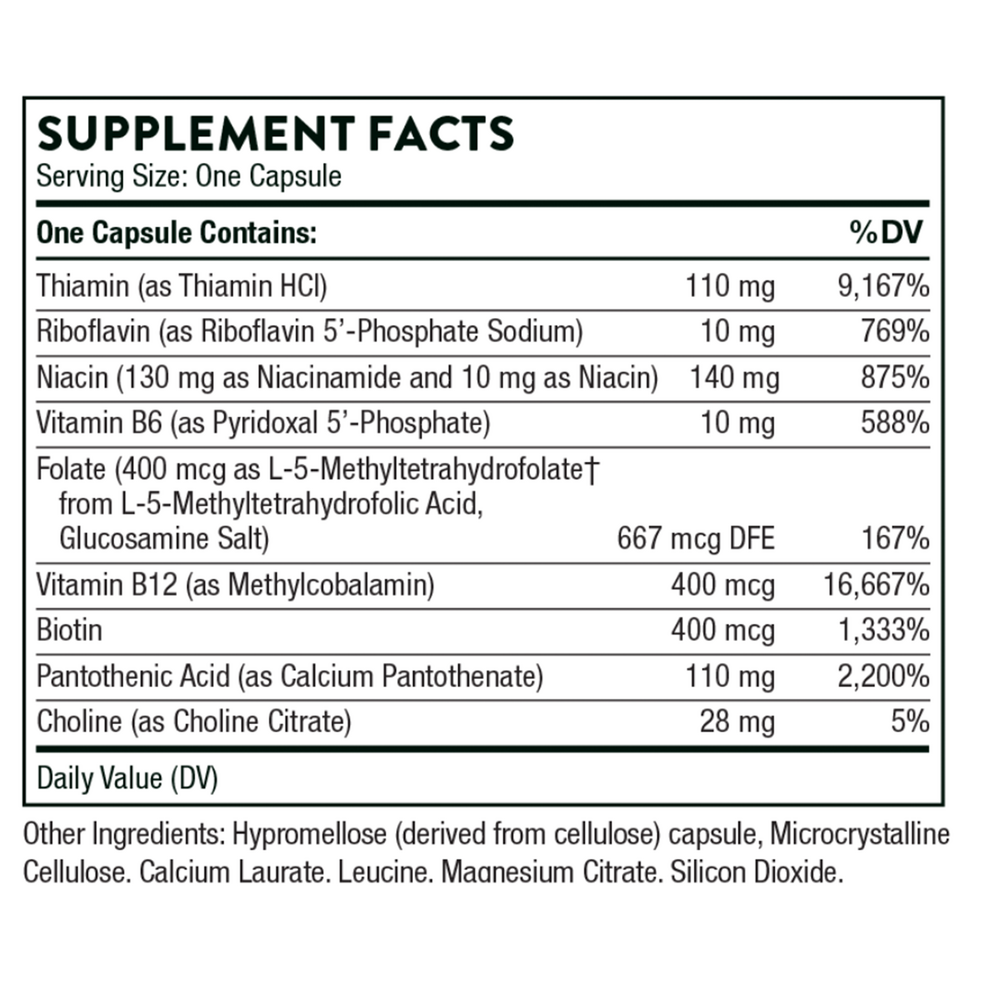 Thorne Basic B Complex 60 capsules