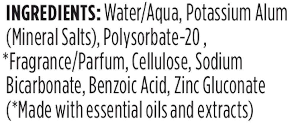 Crystal Chamomile & Green Tea Roll On Deodorant 2.5oz