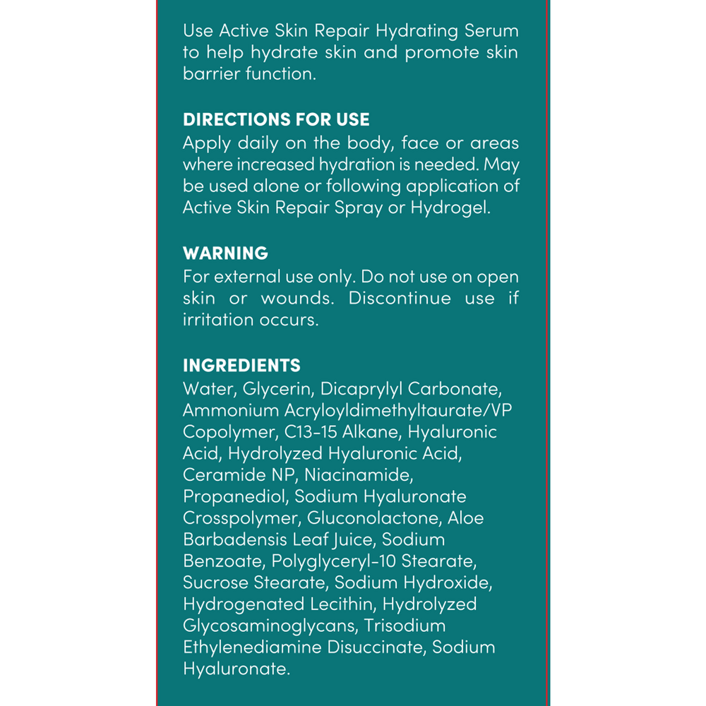 Active Skin Repair Active Skin Repair Hydrating Serum 5 oz