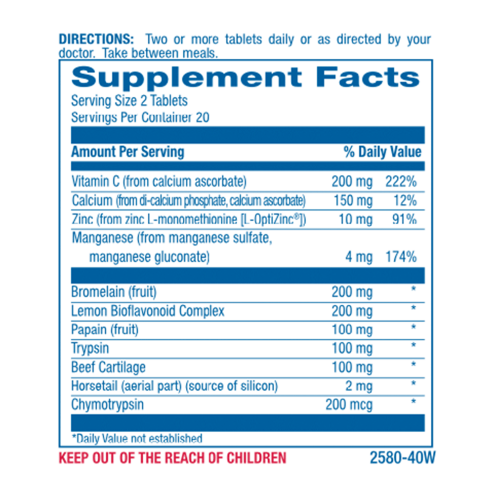 Anabolic Laboratories Zymain 40 tablets