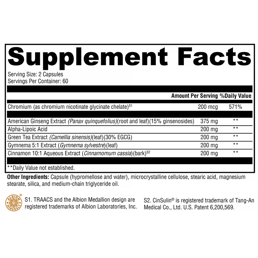XYMOGEN CinnDromeX 120 capsules