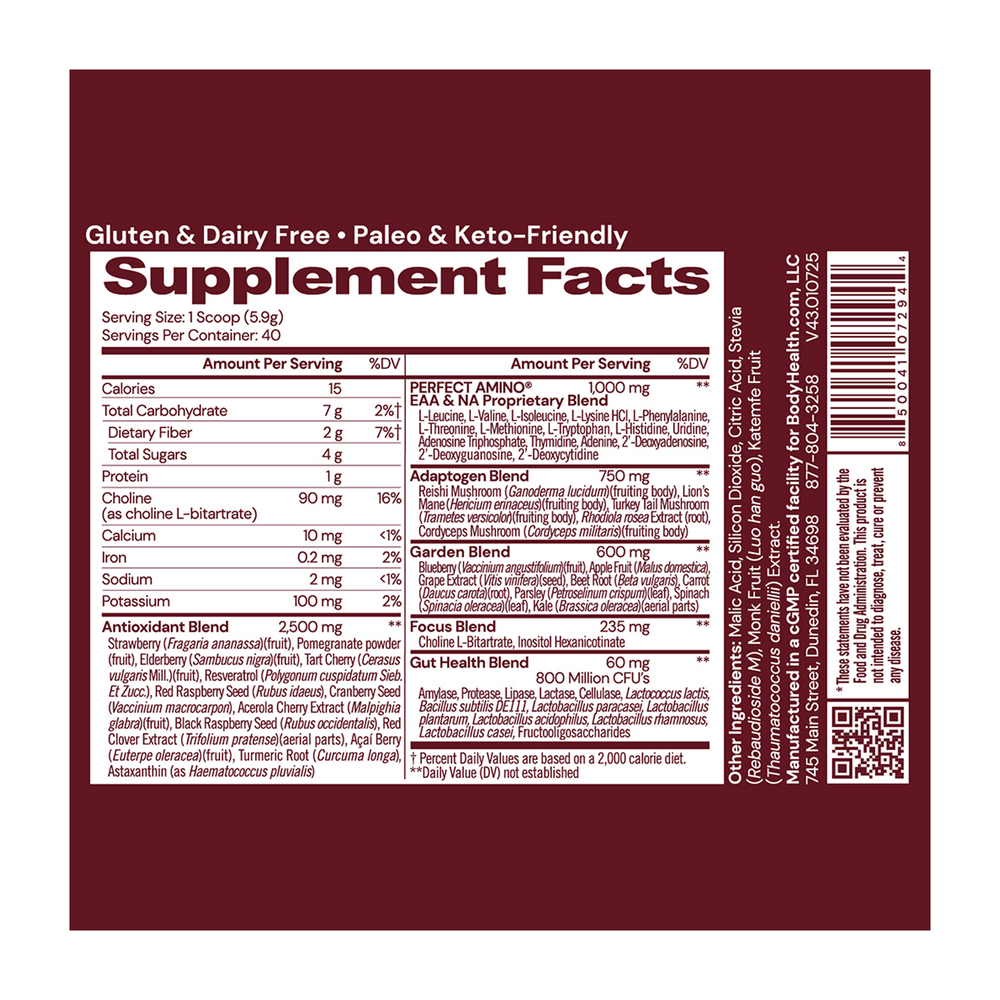 BodyHealth BodyHealth Reds 236 Grams