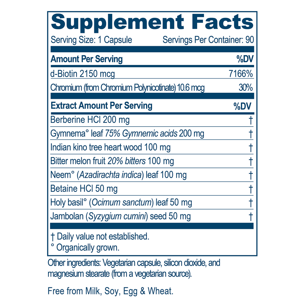 Ayush Herbs BioGymnema™ 90 capsules