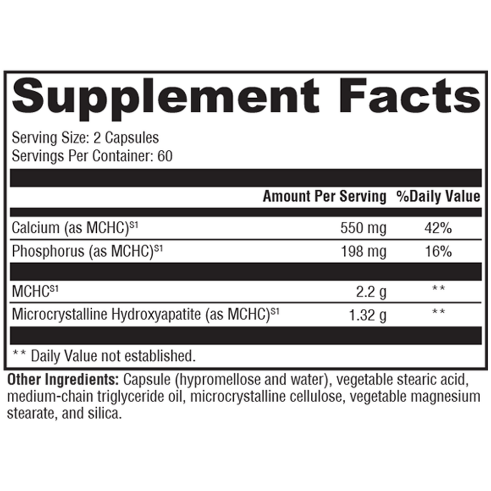 XYMOGEN Ossopan 1100 120 capsules
