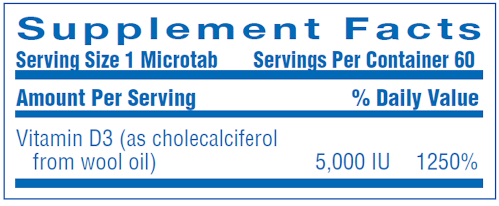 Anabolic Laboratories Clinical D3 60 tablets
