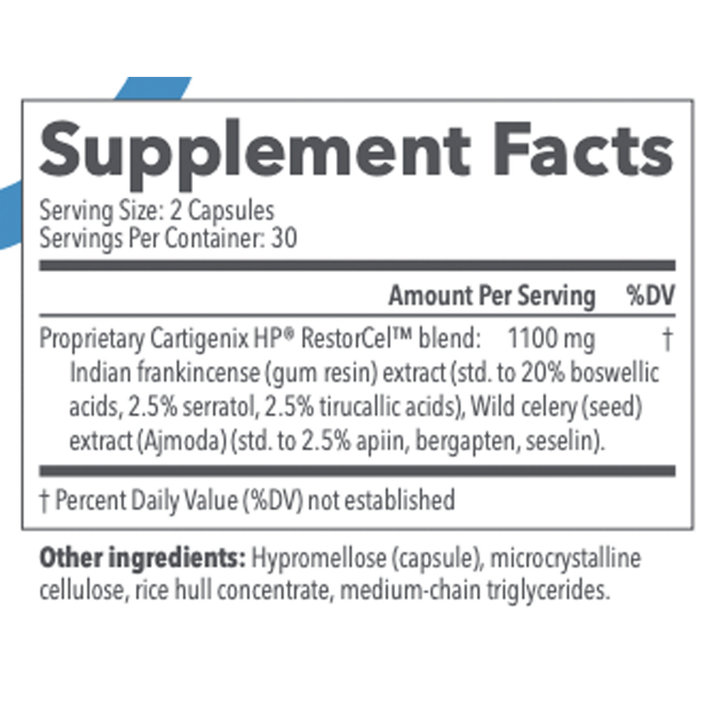 Calroy Health Sciences Cartigenix HP Joint & Cartilage Support 60 capsules