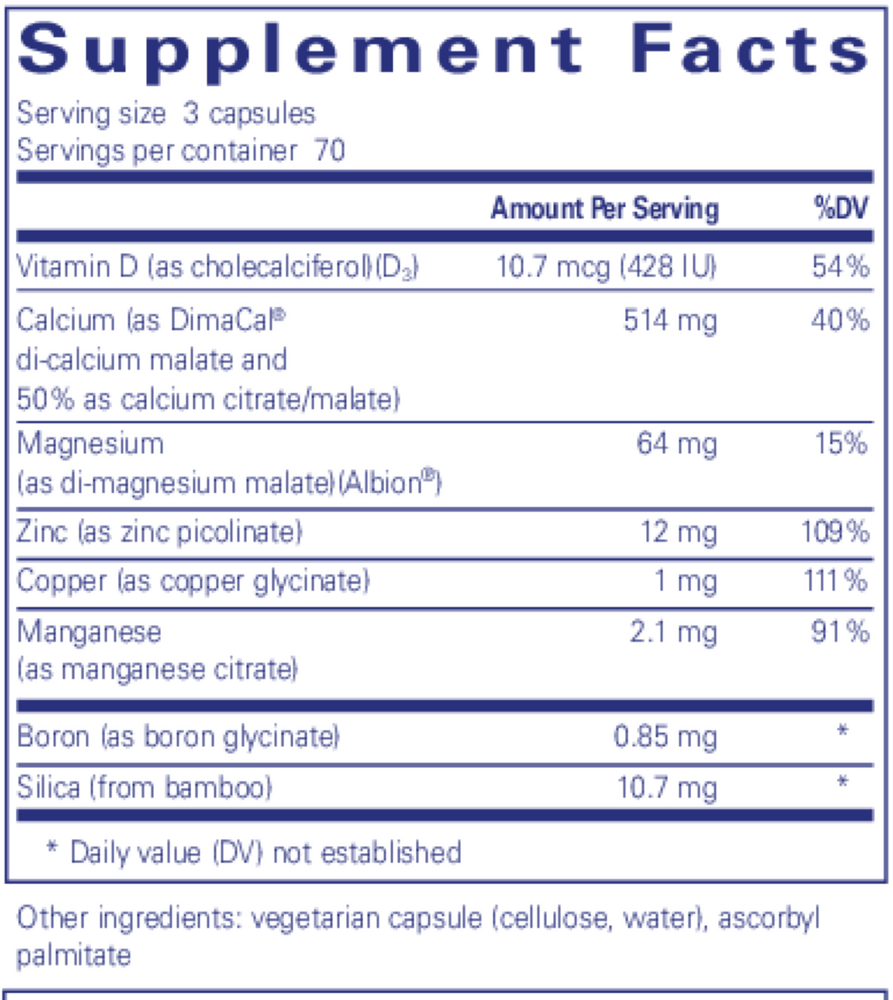 Pure Encapsulations Osteobalance 210 capsules