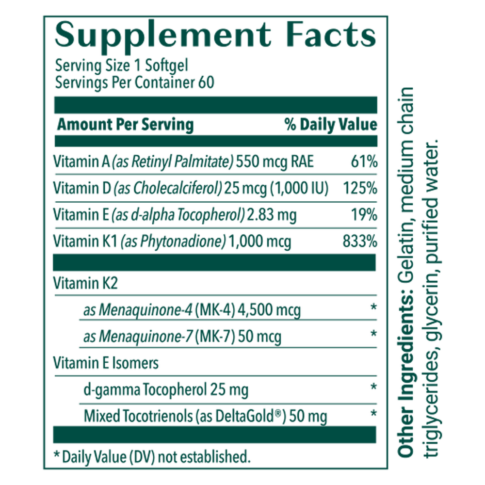 AlgaeCal D3 Complete 60 Softgels