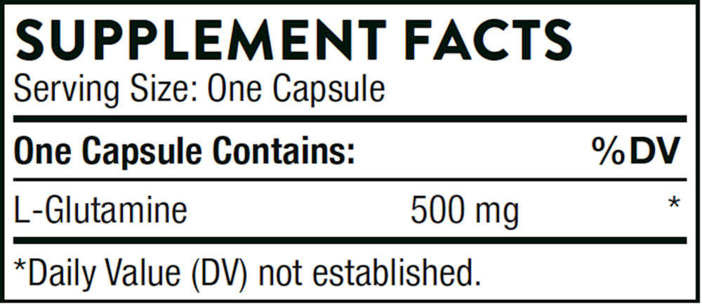 Thorne L-Glutamine 90 capsules