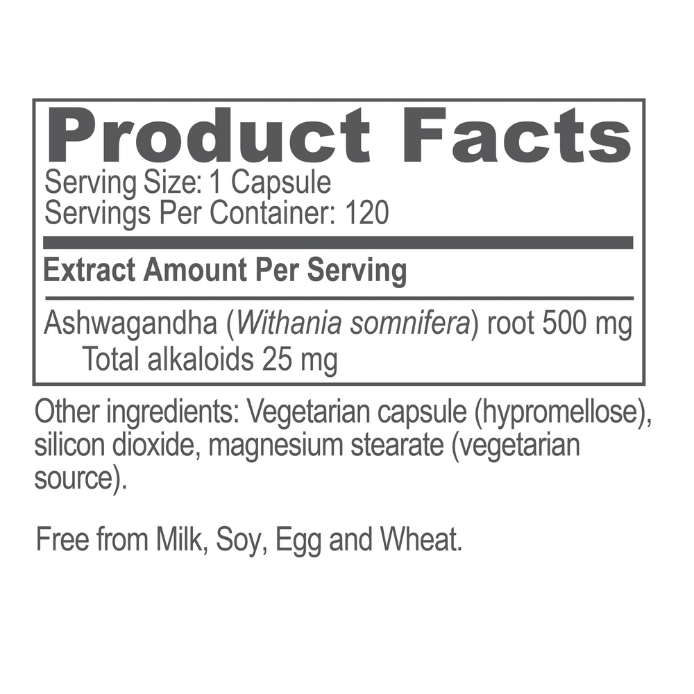 Ayush Herbs Ashwagandha/Vet Care Product 120 capsules