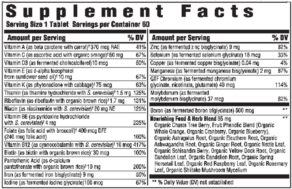 Innate Response Women’s One Daily 60 tablets