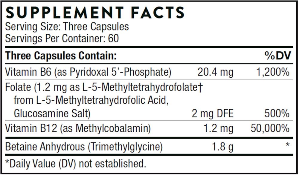 Thorne Methyl-Guard 180 capsules