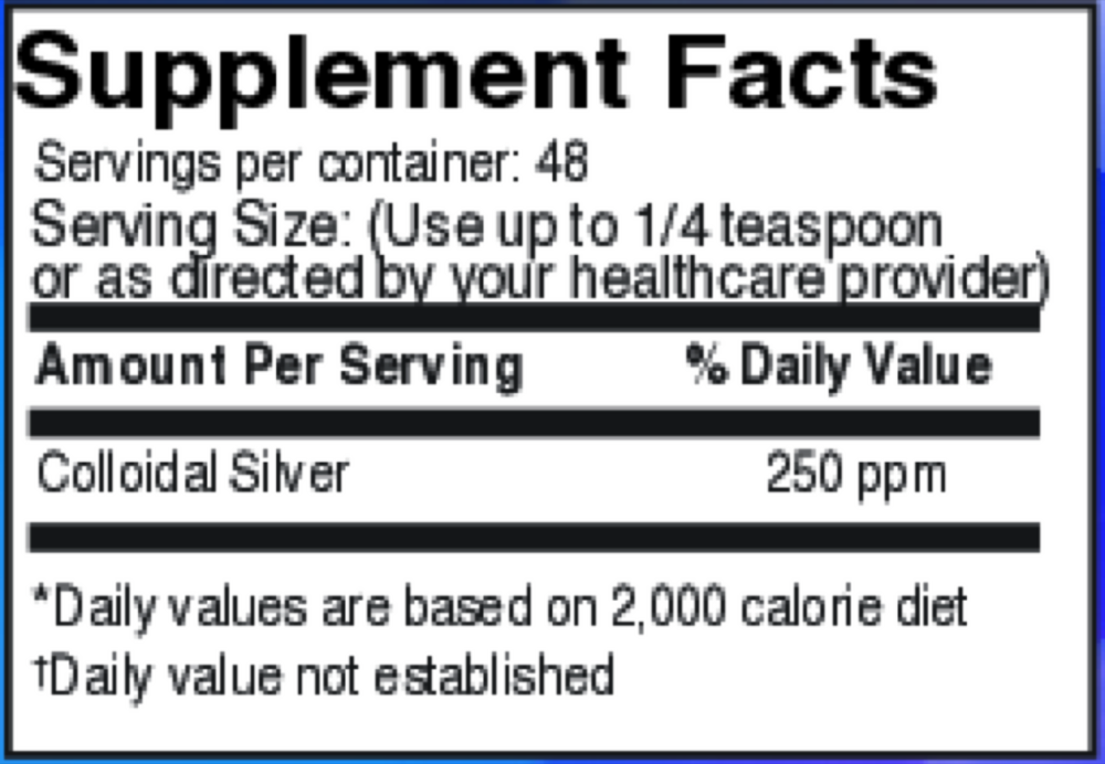 Dr's Advantage Colloidal Silver 250ppm 59.14ml