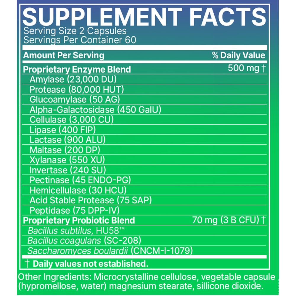 Microbiome Labs DigestMate 120 capsules