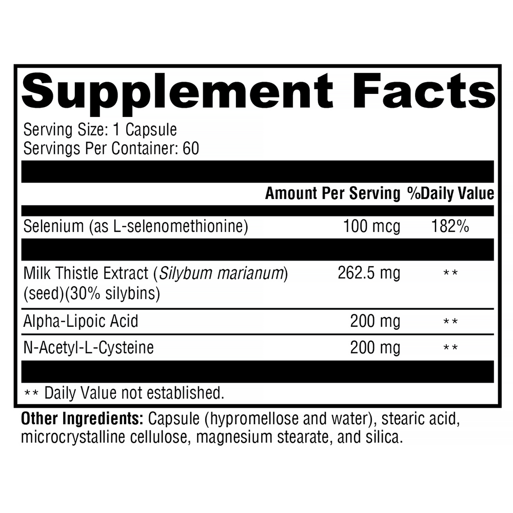 XYMOGEN Liver Protect 60 capsules