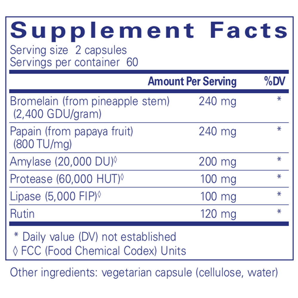 Pure Encapsulations A.I. Enzymes 120 capsules