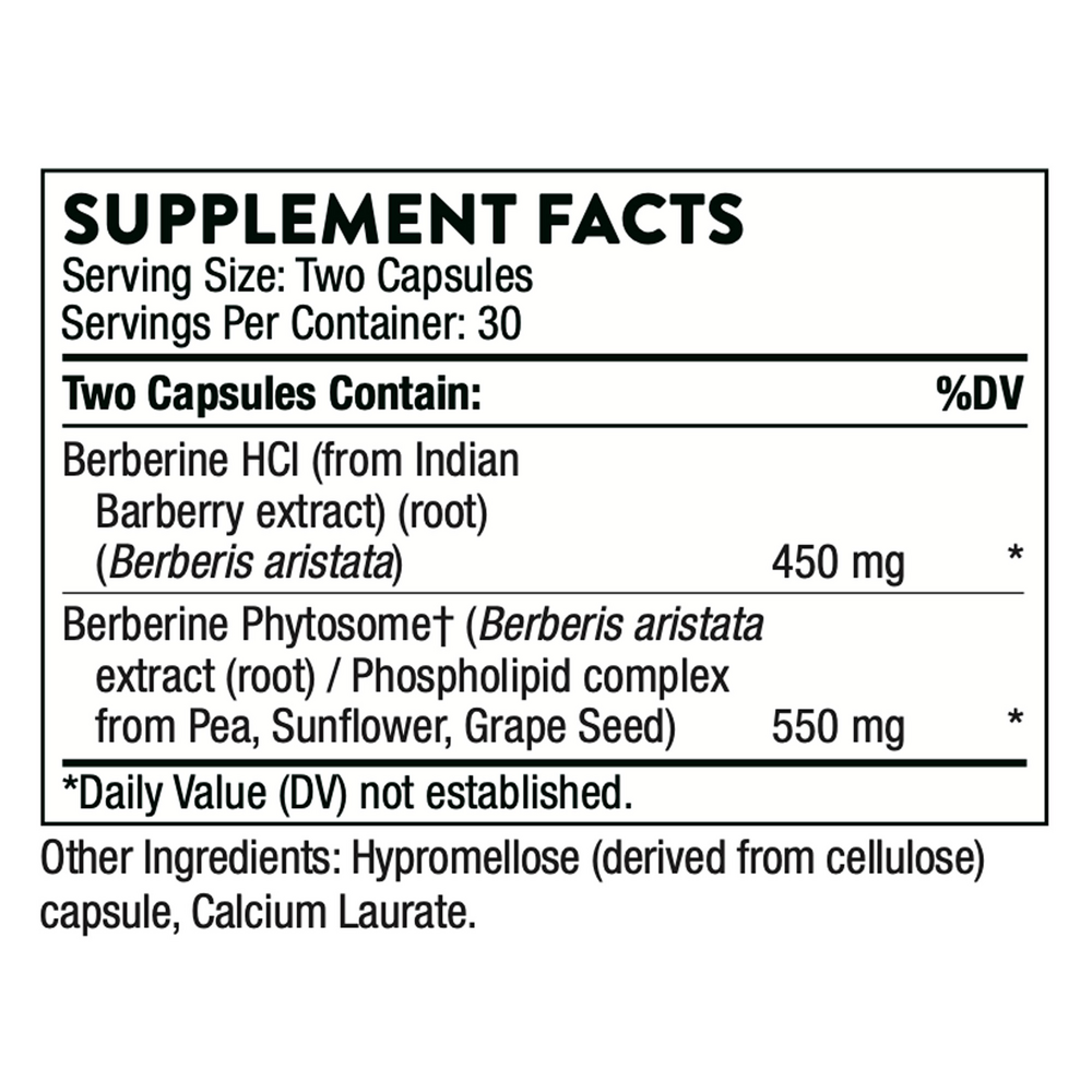 Thorne Berberine 60 capsules