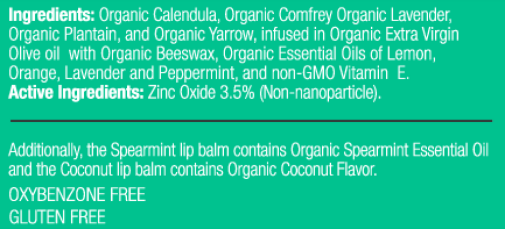 All Good 3 Pack Lip Balm, SPF 15, Original, Spearmint, Coconut Flavors 3 CT