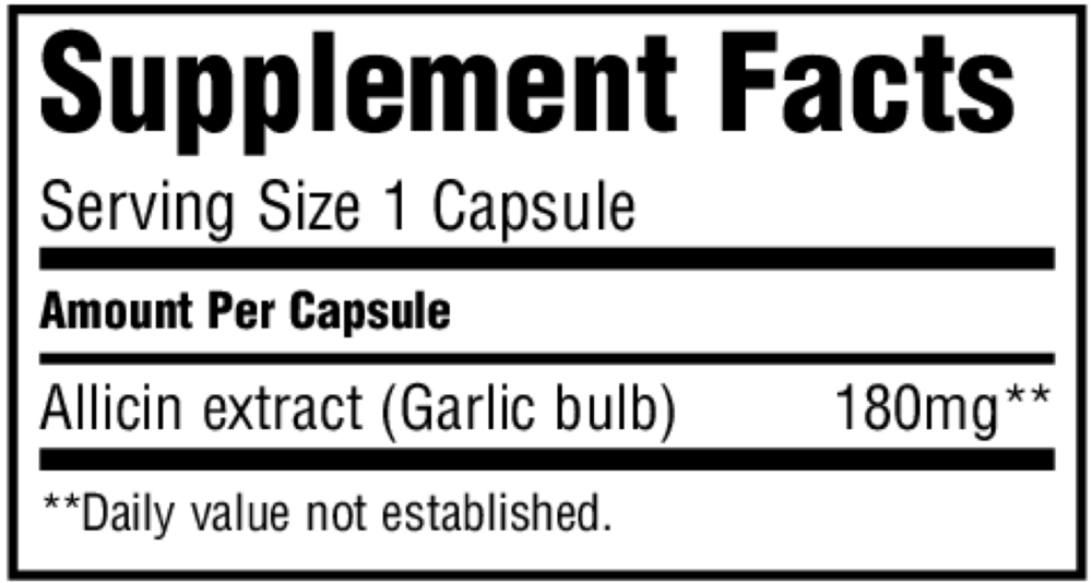 Allimax Nutraceuticals Allimax Capsules 30 capsules