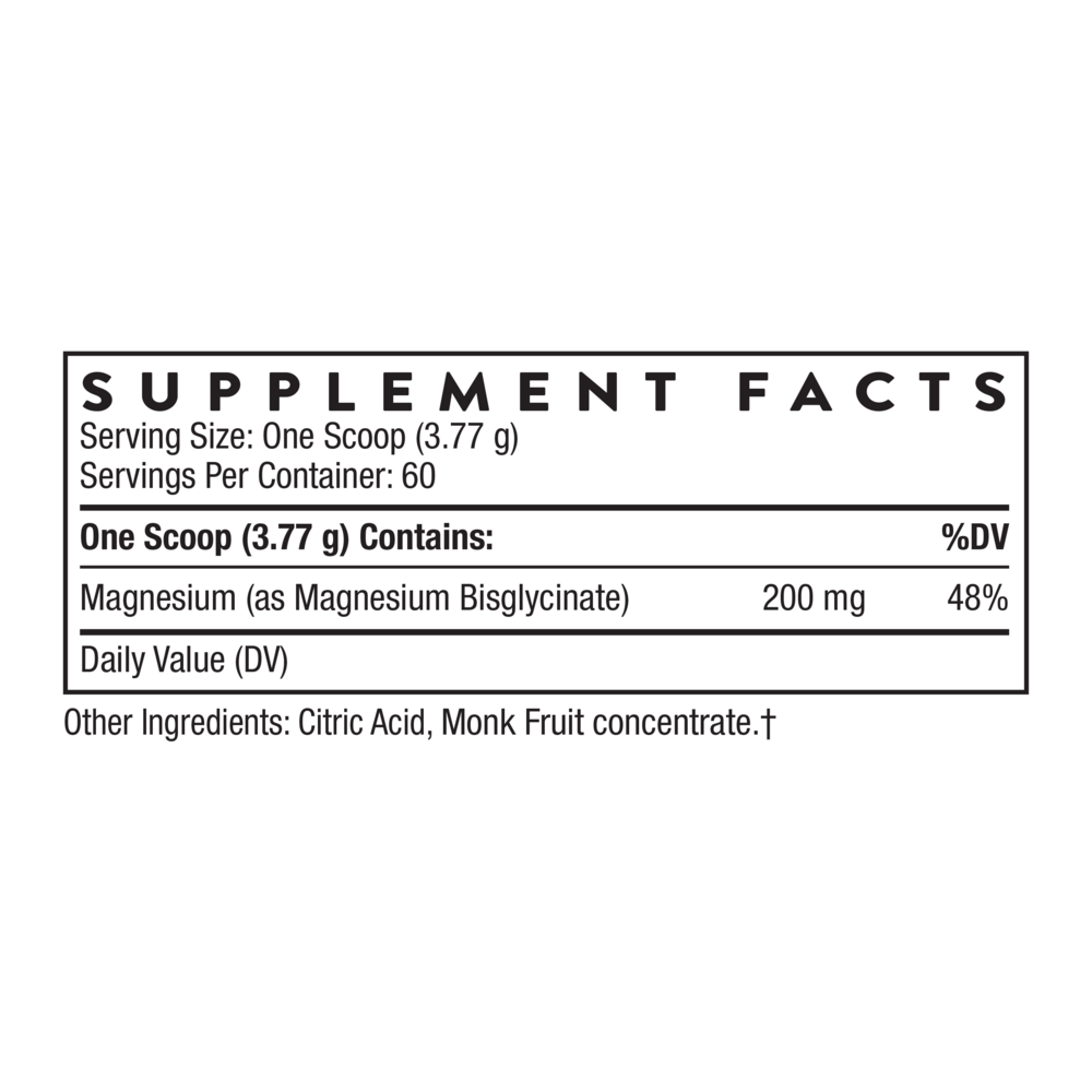 Thorne Magnesium Bisglycinate NSF 187g