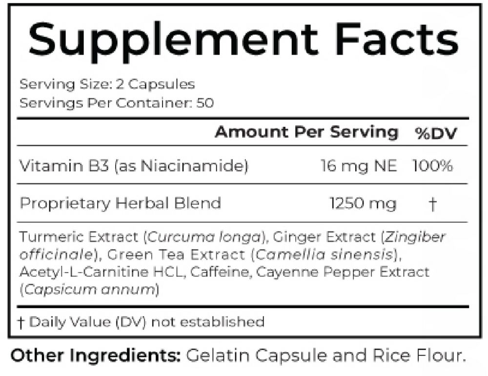 Bio Essence Health Science Fat Burner Plus 100 capsules