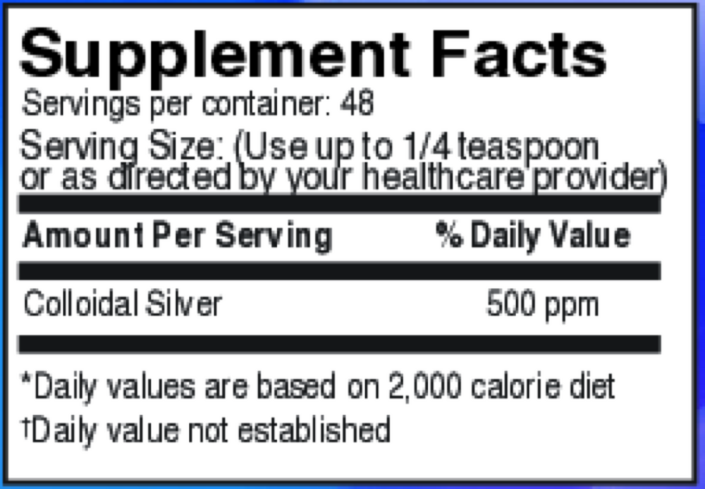 Dr's Advantage Liquid Colloidal Silver 500ppm 59ml