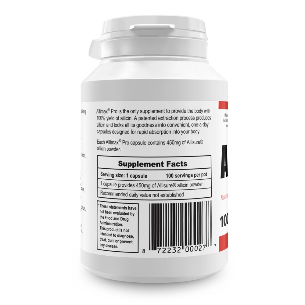 Allimax Nutraceuticals Allimax PRO 450mg 100 capsules