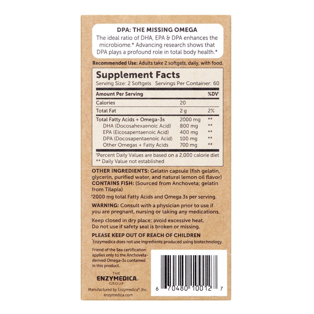 Aqua Biome Aqua Biome™ Fish Oil Maximum Strength 120 Softgels