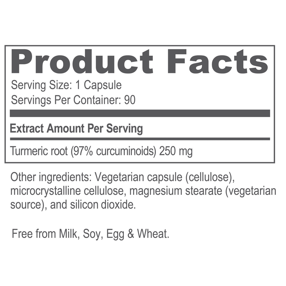 Ayush Herbs Pet Curcumin 97% 90 capsules