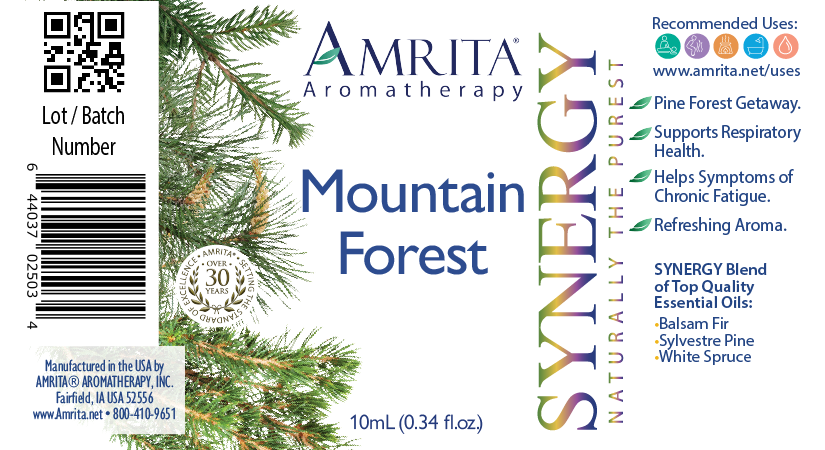 Amrita Aromatherapy Mountain Forest 0.34oz