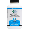 Ortho Molecular Products Alpha Base Without Iron — 240 Capsules