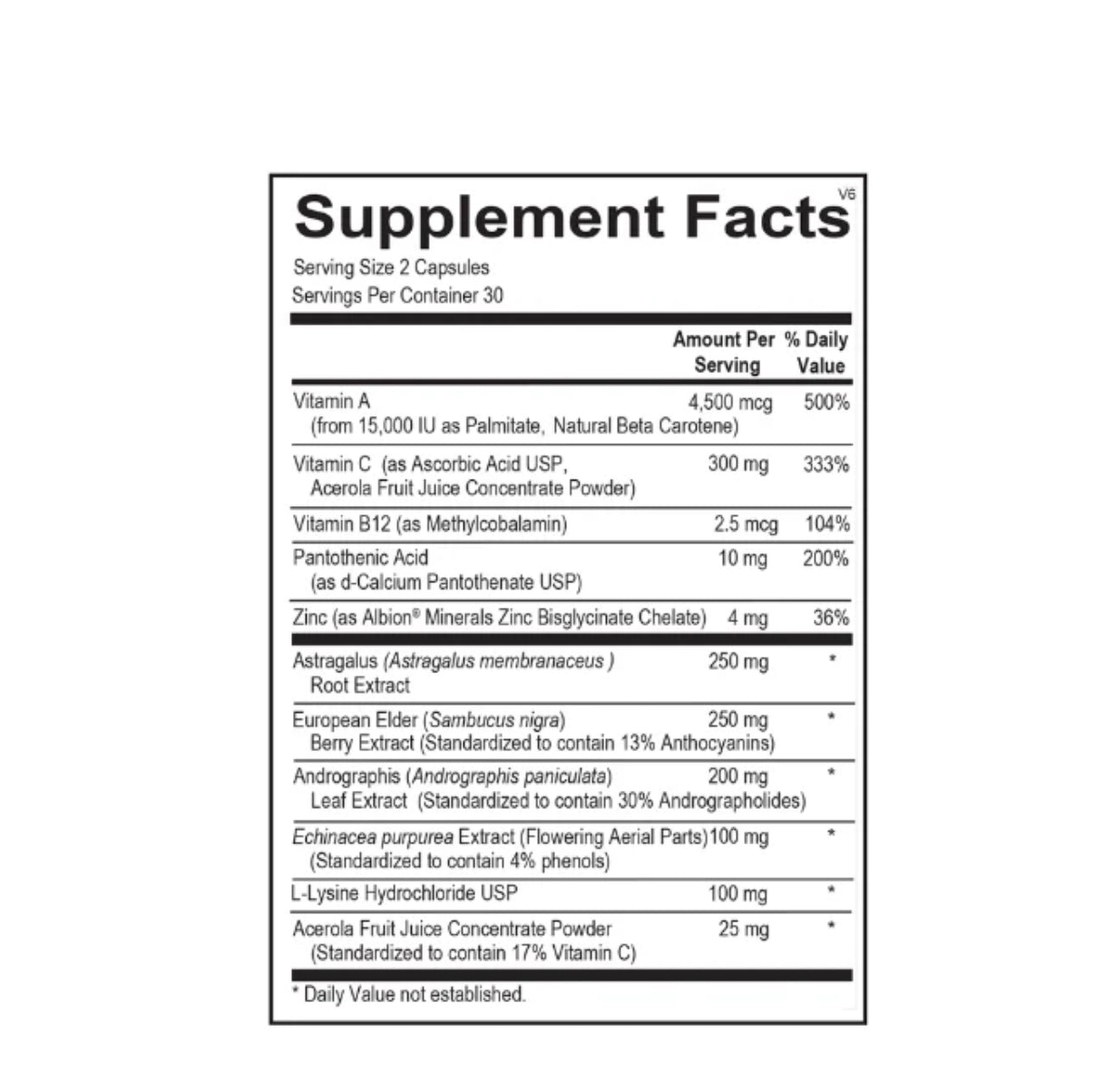 Ortho Molecular Products Viracid 60 Capsules