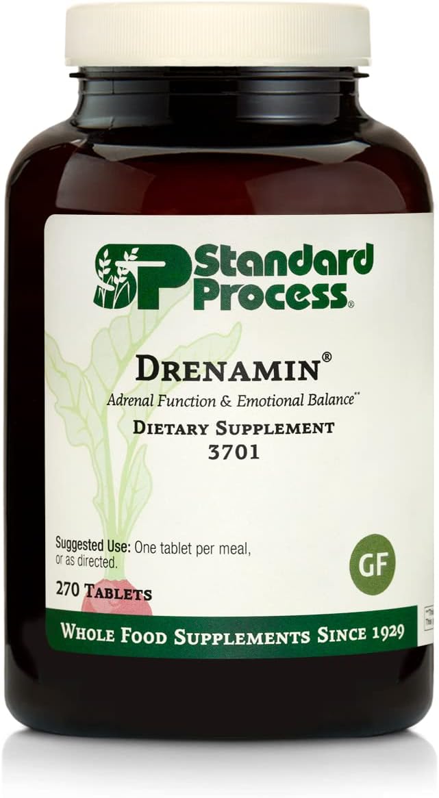 Standard Process Drenamin, Adrenal Function & Stress Response, 270 Tablets