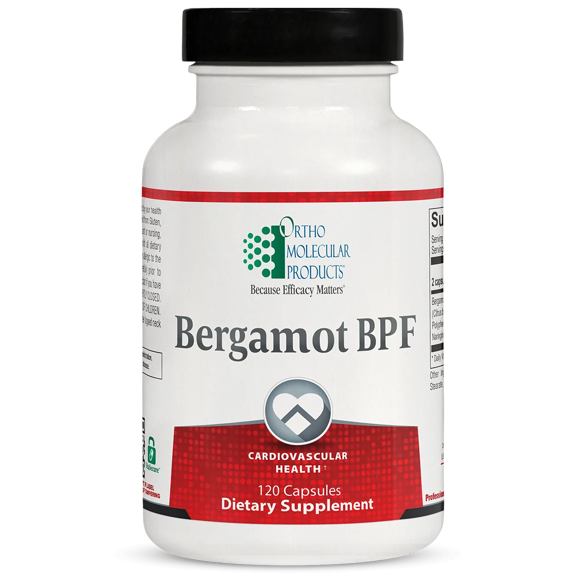 Ortho Molecular Products Bergamot BPF – 120 Capsules