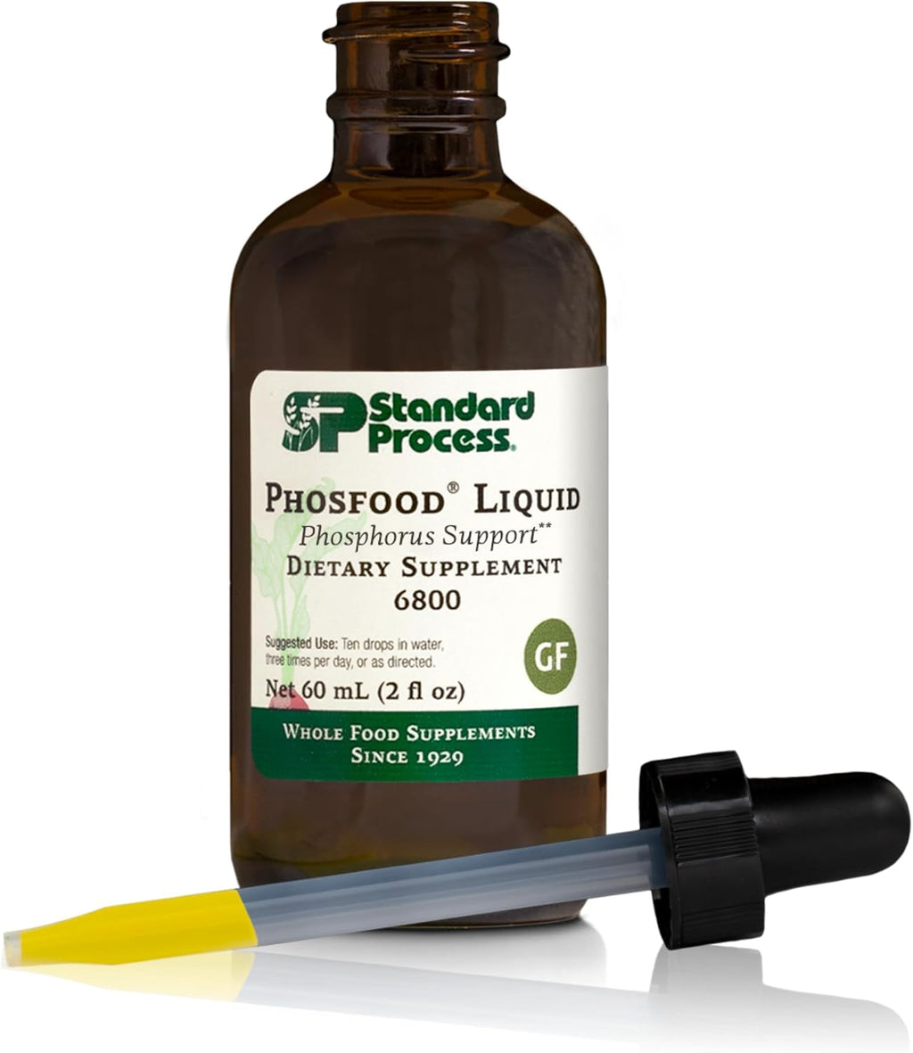 Standard Process Phosfood Liquid, Phosphorus Supplement, 60 mL (2 fl oz)
